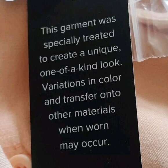 NWT Torrid Womens Peach Button-Up Blouse 2X 18-20 Plus Size 3/4 Sleeve Lightweig - Picture 7 of 9